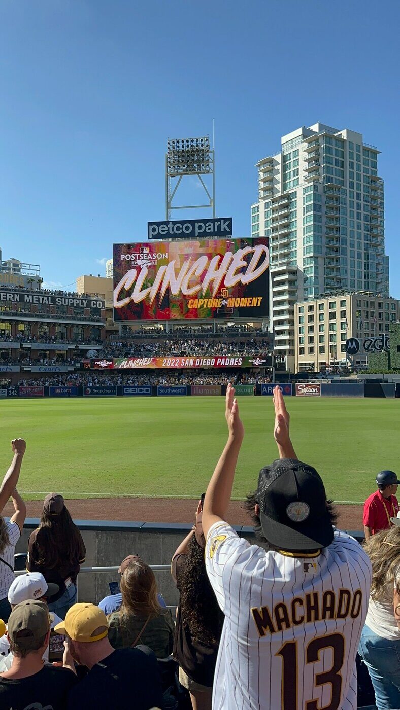 Padres clinch at Petco Park 2022